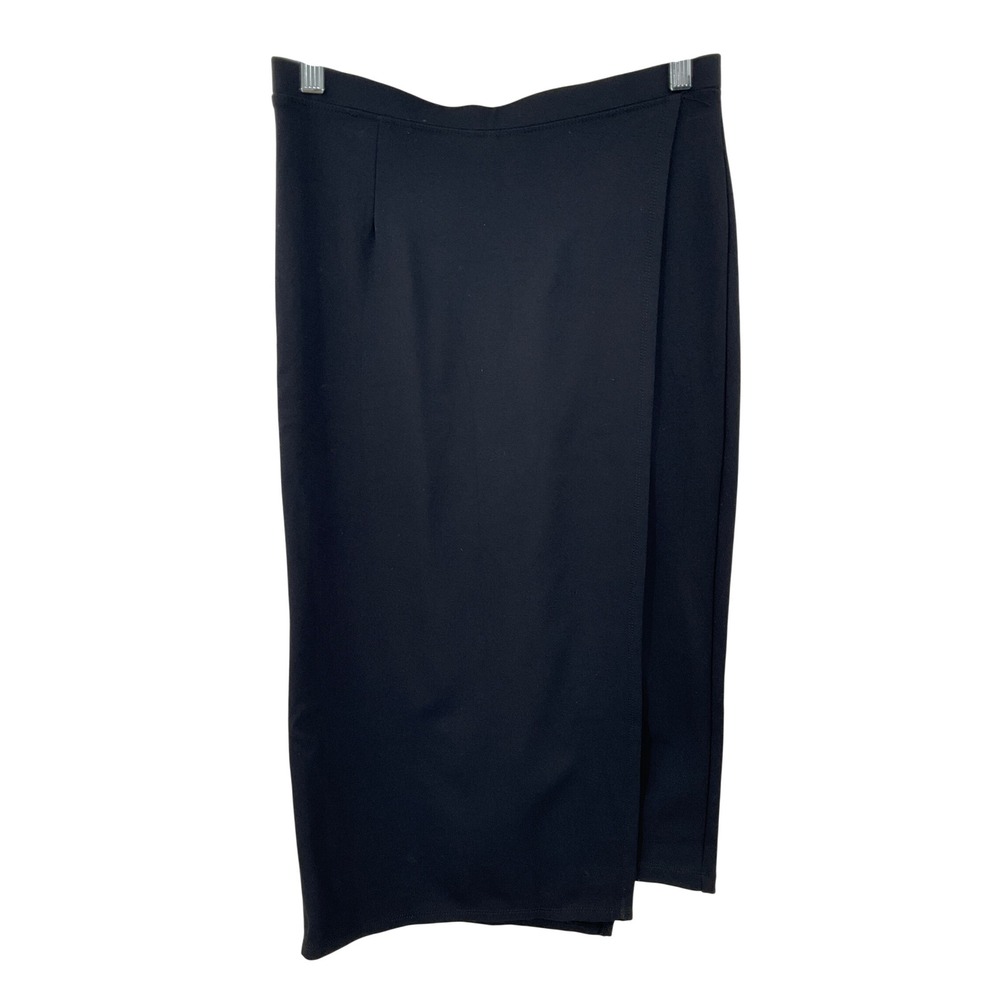 Betabrand The Sassiest Pants Skirt Skort Sz S Black Capri Pant Office Travel